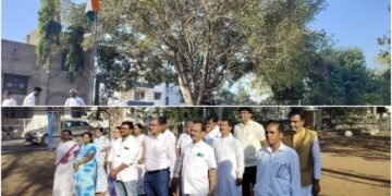 बौद्ध धम्म संस्कार संघ, श्रावस्ती विहार सांगली येथे प्रजासत्ताक दिन उत्साहात साजरा.