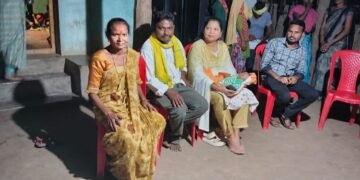 नामकरण सोहळ्याला माजी जि. प. अध्यक्षा भाग्यश्रीताई आत्राम, हलगेकर  यांची उपस्थिती.