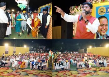 आम आदमी पक्षाचे एकता ची महोत्सव मोठ्या जल्लोषात साजरी.