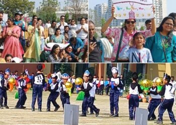 दिल्ली पब्लिक स्कूल मिहान नागपूर तर्फे वार्षिक क्रीडा दिन व हॅपी फिट कार्यक्रम उत्साहात संपन्न.