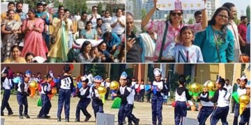 दिल्ली पब्लिक स्कूल मिहान नागपूर तर्फे वार्षिक क्रीडा दिन व हॅपी फिट कार्यक्रम उत्साहात संपन्न.