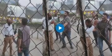 पुण्यात दारुच्या नशेत मद्यधुंद तरुणाने वाहतूक पोलिसांशी वाद घालत चक्क पोलिसाला मारहाण.