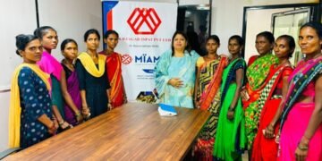 मियाम चॅरिटेबल ट्रस्ट कडून वडलापेठ येथे महिलांना नर्सिंग ड्रायव्हिंग शिलाई चे प्रशिक्षण.