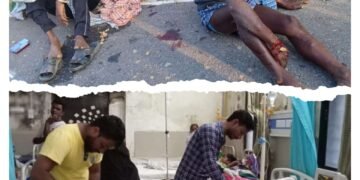 सिरोंचा – आसरअल्ली महामार्गावर दुचाकीच्या अपघात.