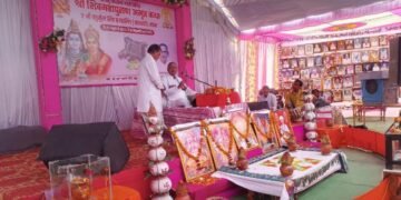 श्री.प्रभू विश्वकर्मा जयंती उत्सवा निमित्त सावनेर येते शिवमहापुराण अमृत कथेला सुरुवात.