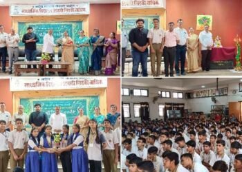 नाशिक एज्युकेशन सोसायटीच्या माध्यमिक विद्यालय, उंटवाडी इयत्ता १० विच्या विद्यार्थांच्या सदिच्छा समारंभ संपन्न.