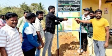 सिरोचा नगरपंचायत कडुण  शहरी विकास अभियान जोमात सुरू.