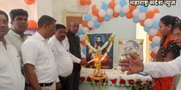 सावनेर येथे संत शिरोमणी गुरु रविदास महाराज जयंती उत्सवात साजरी.