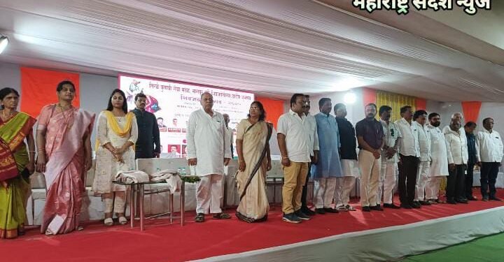 तिरळे कुणबी सेवा मंडळाच्या नागपुर समाज भवनात छत्रपती शिवाजी महाराज जयंती उत्सव साजरा.