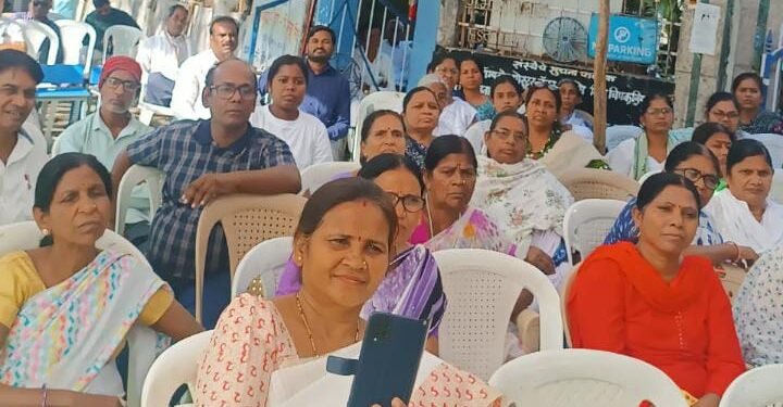 बौद्धगया येथील महाबोधी महाविहार मुक्ती आंदोलनासाठी तथागत बुद्ध विहार हिवरी नगरा तर्फे जनजागृती.