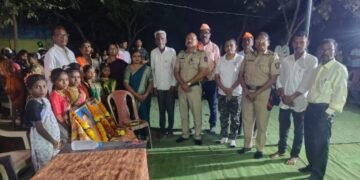 राजुरा तालुक्यातील पाचगाव येथे सायबर क्राईम व पॉक्सो कायदा याबाबत मार्गदर्शन.