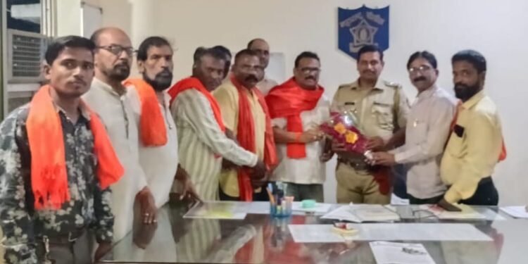 छत्रपती शिवाजी महाराज यांच्या अवमान करणारे कोरटकरला तत्काळ अटक करा शिवसेनेची मागणी.