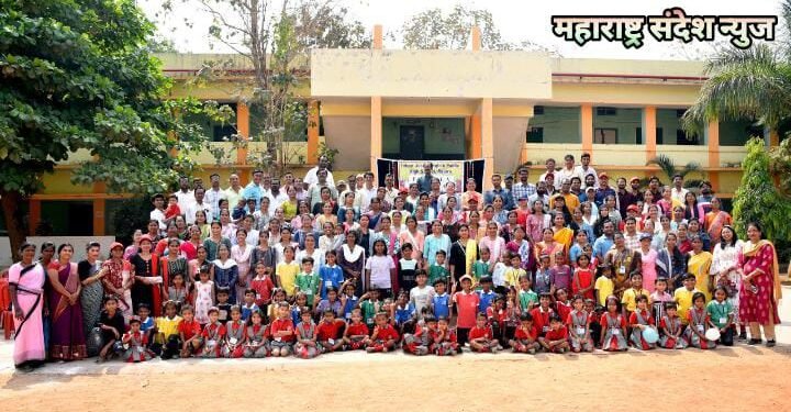 राजुरा येथील इन्फंट कॉन्व्हेंट येथे फॅमिली फंडे कार्यक्रमाचे आयोजन.