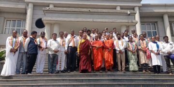 महाबोधी महा विहार बुद्धगया मुक्ती आंदोलनास सांगली जिल्ह्यातील बौद्ध विहारातील सर्व अधिकारी आणि सदस्य आणि बौद्ध समाजाचा पाठिंबा.