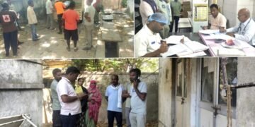 गॅस सिलेंडर पुरवठा वाहन व दुचाकीची धडक ‘वनमजूर ठार.