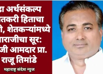 हा अर्थसंकल्प शेतकरी हिताचा नाही, शेतकऱ्यांमध्ये नाराजीचा सूर: माजी आमदार प्रा. राजू तिमांडे