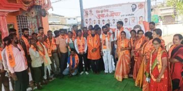 हिंगणघाट येथे शिवसेना (शिंदे) युवासेना तर्फे भव्य पक्ष प्रवेश सोहळा संपन्न.