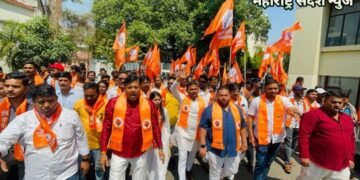 नागपूर महानगरपालिका अग्निशमन विभागात लाचार अवस्था, शिवसेना (ठाकरे) पक्षाचे जोरदार आंदोलन.