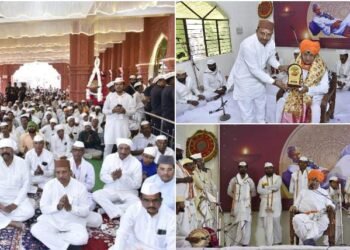 श्री क्षेत्र वाकी येथे बाबा ताजुद्दीन औलिया यांच्या ८२ व्या वार्षिक उर्सचे समापन.