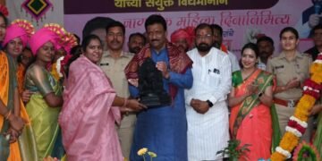 आंजी (मोठी) उज्वल प्रभात संघ व जयश्री सुनील गफाट यांच्या विद्यमाने महिला दिन व विविध विकास कामांचे लोकार्पण संपन्न.