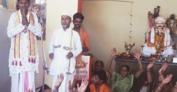 हिंगणघाट शहरातील  जगद्गुरु संत तुकाराम महाराज मंदिर येथे बीज सोहळा उत्साहात संपन्न झाला.