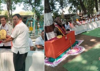 शिवसेना (ठाकरे) पक्षातर्फे हिंगणघाट येथे तिथीनुसार राजे छत्रपती शिवाजी महाराजांची जयंती थाटात साजरी.