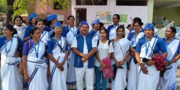 सावनेर येथे डॉ. बाबासाहेब आंबेडकर यांनी स्थापन केलेल्या समता सैनिक दलाचा वर्धापन दिवस साजरा.