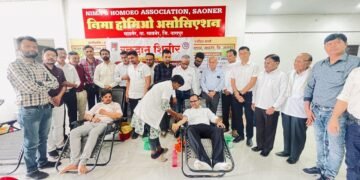सावनेर येथे शहीद दिनानिमित्त भव्य रक्तदान शिबिर संपन्न, निमा- होमिओपॅथिक डॉक्टर असोसिएशनचे भव्य आयोजन.
