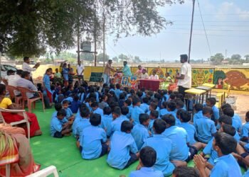 राजाराम येथील जिल्हा परिषद केंद्र शाळेत प्रथमच पालक सभा संपन्न.