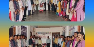 भगवंतराव महाविद्यालयात स्व. स्नेहादेवी धर्मरावबाबा आत्राम यांची पुण्यतिथी साजरी.