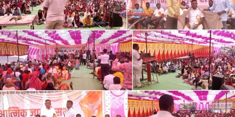 मलमपोडूर येथे ख्रिस्ती समाजाचे आत्मिक जागृती सभा थाटात संपन्न.