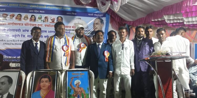 मोदूमतूर्रा येथील डॉ.बाबासाहेब आंबेडकर यांची १३४वी जयंती निमित्य समाजप्रोभधन  सोहळा यशस्वी रित्या संपन्न.