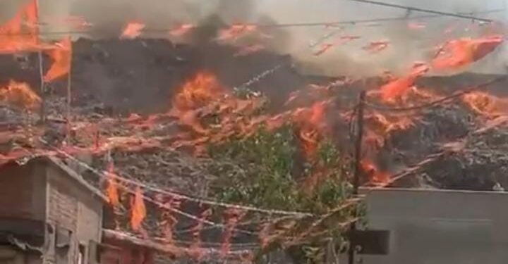 अनुसूचित जाती जमाती आयोगाने घेतली नागपूर येथील भांडेवाडी डम्पिंग यार्ड मधील आगीची गंभीर दखल.