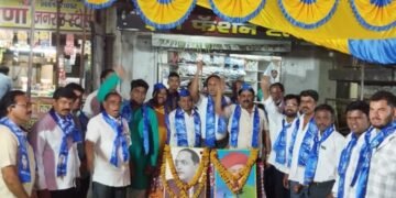 सावनेर येथे महात्मा फुले व डॉ. बाबासाहेब आंबेडकर यांची संयुक्त जयंती उत्साहात साजरी.