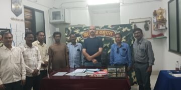 दिनांक 26/03/2025रोजी आंबोली व किष्टापुर येथे डॉ बाबासाहेब आंबेडकर यांच्या बदल अपमानास्पद लिखाण करणार्या आरोपीस अटक.