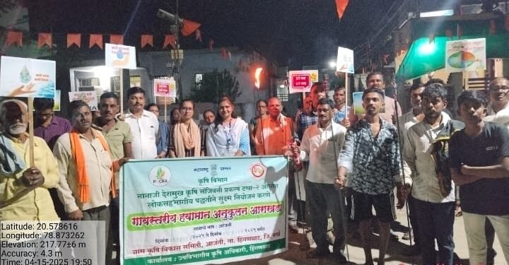 नानाजी देशमुख कृषी संजीवनी प्रकल्प अंतर्गत विविध कार्यक्रम मोठ्या उत्साहात व शिस्तबद्ध पद्धतीने संपन्न.