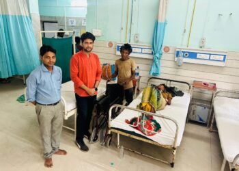 सामाजिक कार्यकर्त्या संगीता ठलाल यांच्या प्रयत्नाने.