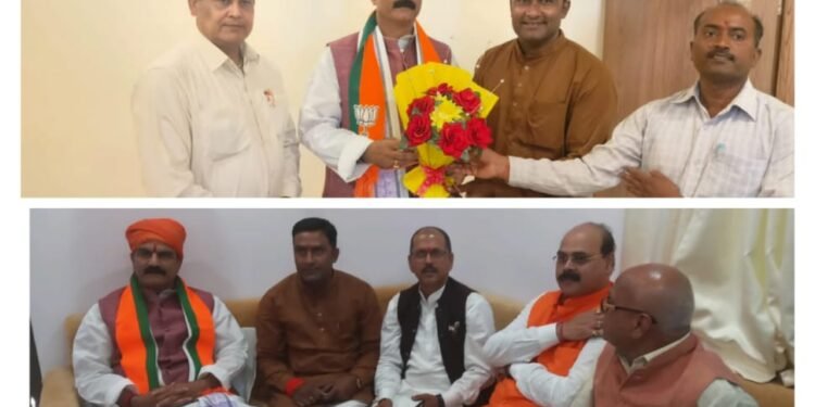 भाजपा सांसद श्री गोपाल जी ठाकुर का चंद्रपुर जिले में प्रथम आगमन पर भव्य स्वागत.