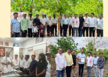 वृक्ष कृतज्ञता दिन उत्साहात साजरा, खासदार अमर काळे, आमदार समिर कुणावार यांना प्रस्ताव सादर.