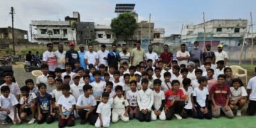 वरिष्ठ रणजी निवड समिती सदस्य आणि खेळाडूंची प्रशिक्षण शिबिराला सदिच्छा भेट, प्रशिक्षणार्थींना दिले प्रोत्साहन.