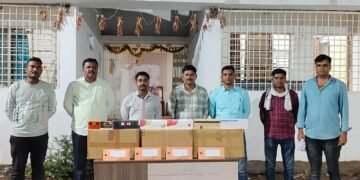 शासनाने प्रतिबंधीत केलेल्या सिगारेट ची अवैधरित्या विक्री करणा-या व्यावसायिकावर स्थानिक गुन्हे शाखेची धडक कार्यवाही