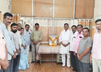 पुण्यश्लोक अहिल्याबाई होळकर यांना राजुरा काँग्रेसच्या वतीने अभिवादन.