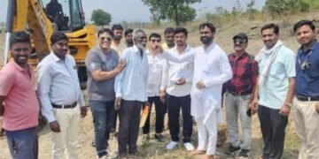 सावनेर तालुक्यात कोरडे क्षेत्र घोषित गावातील जलस्तर वाढविण्यासाठी जलतारा अभियानाची सुरुवात.