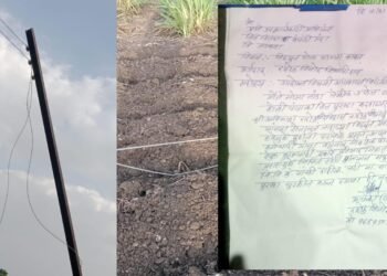 मंठा: शेतात जीवित विद्युत तार पडली, शेतकऱ्याने उपकार्यकारी अभियंता तक्रार देऊनही साधी दखल नाही?