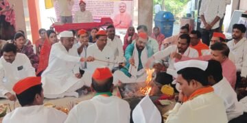 गडचिरोली जिल्हा काँग्रेसचे “महायज्ञ” करताच राज्याचे   मुख्यमंत्री थेट गडचिरोलीत पदार्पण.