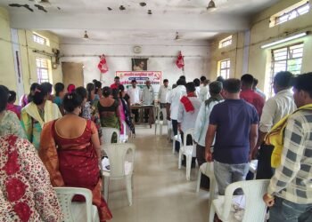 भारतीय कम्युनिस्ट पार्टीचे गडचिरोली जिल्हा त्रैवार्षिक अधिवेशन उत्साहात संपन्न; देवराव चवळे जिल्हा सचिवपदी कायम.