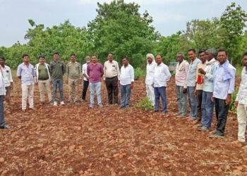 जिवती च्या आदिवासींना तेलंगणा वनविभाग यांच्या कडून पेरणीस मज्जाव.