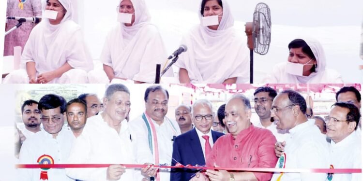 हिंगणघाट येथील नवनिर्मित जैन स्थानक भवनाचा भव्य उद्घाटन सोहळा मोठ्या उत्साहात संपन्न.