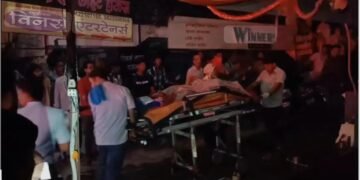 नागपुर के महल में जयकमल कॉम्प्लेक्स में आग: गोदाम में आग लगने से दो लोगों की मौत, दो घायल.