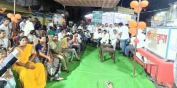 हिंगणघाट शहरात दिव्यांग मार्केटचे खासदार अमर काळे यांच्या हस्ते उद्घाटन.